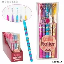 Żelopisy brokatowe Miss Melody 5 kolorów - Długopisy - miniaturka - grafika 1