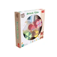 Zabawki interaktywne dla dzieci - Trefl, Zabawka drewniana - Animal team 61637 - miniaturka - grafika 1