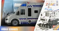 Samochody i pojazdy dla dzieci - Mega Creative AUTO DO SKREC POLICJA DZ/SW P/B 35X19X14 MC12/24 - miniaturka - grafika 1