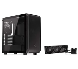 Endorfy Arx 700 Air Czarny + Navis F360 Czarny KTOBA012B003 - Obudowy komputerowe - miniaturka - grafika 1