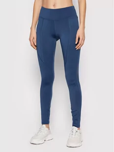 Reebok Legginsy Workout Ready Program H65586 Granatowy Slim Fit - Spodnie damskie - miniaturka - grafika 1