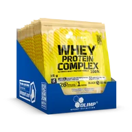 Odżywki białkowe - Olimp Whey Protein Complex 100% - 20 x 35 g - Wanilia - miniaturka - grafika 1