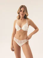 Majtki damskie - Majtki stringi Sydney Bloovii kremowy L - miniaturka - grafika 1