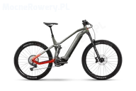 Rowery elektryczne - Haibike AllMtn 4 Szary 2023  - miniaturka - grafika 1