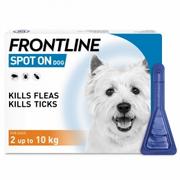 Artykuły przeciw pasożytom - Frontline Spot-on S 67 mg/0,67 ml roztwór do nakrapiania dla psów - 1 pipeta - miniaturka - grafika 1