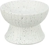 Miski dla kotów - TRIXIE Miska podwyższona z ceramiki dla kota 0.2 l/13 cm - biała - miniaturka - grafika 1