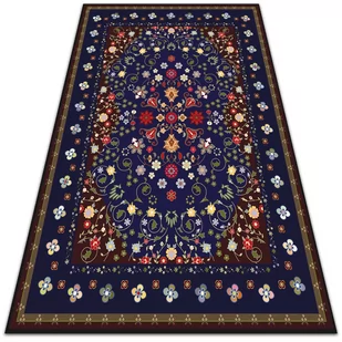 Modny winylowy dywan Piękne małe kwiaty 100x150 cm - Dywany - miniaturka - grafika 1