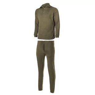 Mil Tec - Polarowa bielizna termoaktywna - Olive Drab - 11220001 - Bielizna sportowa męska - miniaturka - grafika 1