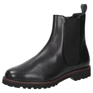 Botki damskie - Sioux Meredith Botki damskie Chelsea, Schwarz, 39 EU Large, czarny, 39 EU szerokie - miniaturka - grafika 1