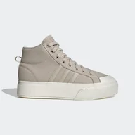 Półbuty damskie - Damskie Trampki ADIDAS BRAVADA 2.0 MID PLATFORM IE2315 – Beżowy - miniaturka - grafika 1