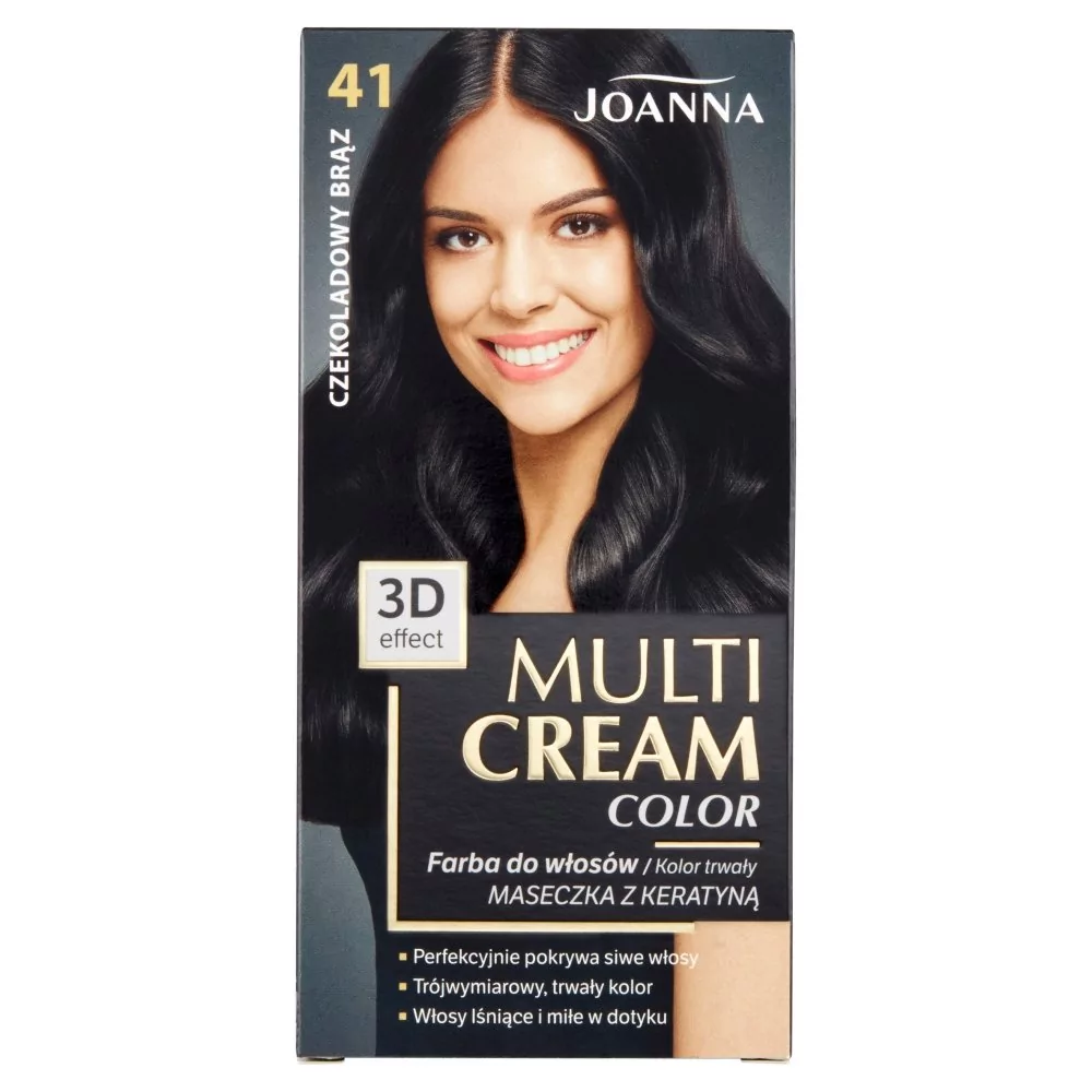 Joanna Multi Cream 3D 40 Cynamonowy Brąz