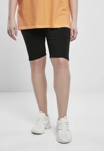 Urban Classics Damskie spodenki rowerowe z wysoką talią Black-4XL - Spodenki rowerowe - miniaturka - grafika 1