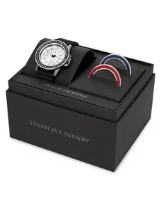 Zegarek Zegarek Armani Exchange AX7136SET LEONARDO GIFT SET - Zegarki męskie - miniaturka - grafika 1