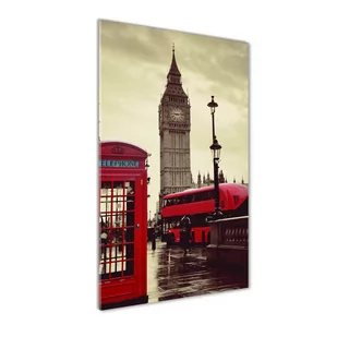 Foto obraz zdjęcie na szkle pionowy Big Ben Londyn - Foto gadżety - miniaturka - grafika 1