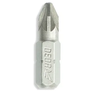 Dedra Bity krzyżowe Pozidriv PZ2 25mm 3 sztuki 18A01PZ20-03 - Klucze i nasadki - miniaturka - grafika 1