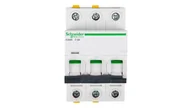 Bezpieczniki elektryczne - Schneider Electric Wyłącznik nadprądowy trójbiegunowy C 6A iC60N A9F04306 - miniaturka - grafika 1