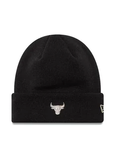 New Era Czapka Metallic Cuff Beani 60565216 Czarny - Czapki męskie - miniaturka - grafika 1