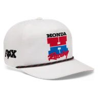 Czapki damskie - Czapka z Daszkiem FOX Honda Snapback BiałyOnesize - miniaturka - grafika 1