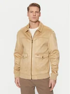Kurtki męskie - Guess Kurtka przejściowa M5RL01 WGU72 Beżowy Regular Fit - miniaturka - grafika 1