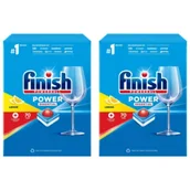 Środki do zmywarek - Finish Power Essential Tabletki do zmywarki Lemon zestaw 2 x 70 szt. - miniaturka - grafika 1