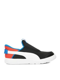 Puma Sneakersy COURTFLEX V3 SLIPTECH PS 39973401 Czarny - Buty dla chłopców - miniaturka - grafika 1