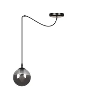Lampy sufitowe - Emibig GIGI 1 BL GRAFIT 937/1 lampa wisząca 1x40W/E14 IP20 937/1 - miniaturka - grafika 1