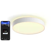 Lampy pozostałe - Philips HUE Lampa sufitowa HUE White Ambiance Enrave L 915005996801 Biały Bluetooth - miniaturka - grafika 1