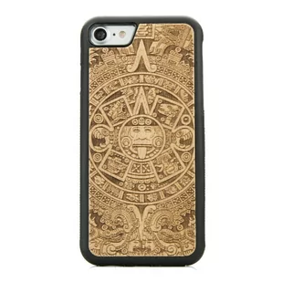 Bewood Drewniane etui iPhone SE 2022/2020 KALENDARZ AZTECKI ANIEGRE BWD05344 - Etui i futerały do telefonów - miniaturka - grafika 1