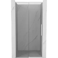 Ścianki i drzwi prysznicowe - Mexen Rox drzwi prysznicowe rozsuwane 130 cm, transparent, białe - 8C2-130-000-20-00 - miniaturka - grafika 1