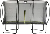 Samochody i pojazdy dla dzieci - Trampolina Silhouette EXIT, prostokątna z siatką 244 x 366 mm 12938200EX - miniaturka - grafika 1