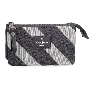 Pepe Jeans Celine Portfel Trzy przegródki Niebieski 17,5x9,5x2 cms Poliester ze skórą syntetyczną by Joumma Bags, niebieski, Portfel Trzy przegródki - Portfele - miniaturka - grafika 1