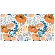 Podkładki na biurko - Podkładka na całe biurko Maki na obrazie 120x60 cm - miniaturka - grafika 1