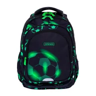 Plecaki szkolne i tornistry - Plecak szkolny trzykomorowy Football Astrabag - miniaturka - grafika 1