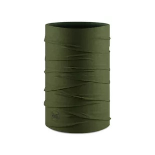 Chusta wielofunkcyjna Buff Coolnet UV+ Solid Military - Czapki i chusty sportowe damskie - miniaturka - grafika 1