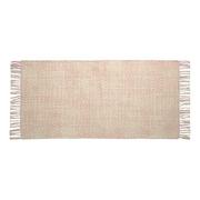 Dywany dla dzieci - Różowo-beżowy bawełniany dywan dziecięcy Kave Home Nur, 70x140 cm - miniaturka - grafika 1