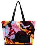 Torebki damskie - Desigual Women's Bag_INCA Cork FUR 8001 GOLDEN Haze, Yellow - miniaturka - grafika 1