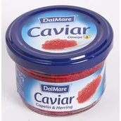 Konserwy i dania rybne - Kawior czerwony Caviar Capelin & Herring Dalmare 75 g - miniaturka - grafika 1
