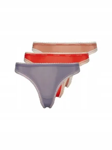 CALVIN KLEIN MAJTKI DAMSKIE STRINGI THONG 3PK r.XS - Majtki damskie - miniaturka - grafika 1