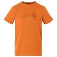 Koszulki sportowe męskie - Koszulka męska Regatta Breezed V Rozmiar: 4XL / Kolor: pomarańczowy - miniaturka - grafika 1