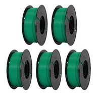Filamenty i akcesoria do drukarek 3D - filament do drukarek 3D, szybkie drukowanie, kolor mieszany, 5 kg zielony - miniaturka - grafika 1