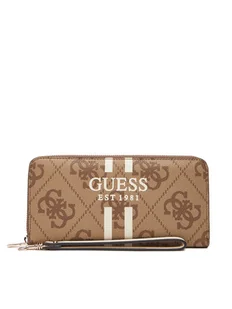 Guess Duży Portfel Damski Laurell II Slg SWOS74 59146 Beżowy - Portfele - miniaturka - grafika 1