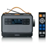 Radia - Lenco PDR-065BK radio Przenośny Cyfrowy Czarny - miniaturka - grafika 1