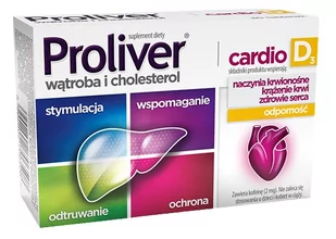 Proliver Cardio D3 30 Tabletek - Witaminy i minerały - miniaturka - grafika 1