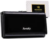 Portfele - ROVICKY stylowy damski portfel skórzany portmonetka w pudełku - miniaturka - grafika 1