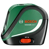 Poziomice laserowe - Laser krzyżowy Bosch UniversalLevel 2 (0603663802) - miniaturka - grafika 1