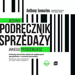 CD MP3 Jedyny podręcznik sprzedaży jakiego potrzebujesz - Anthony Iannarino - Ekonomia - miniaturka - grafika 1