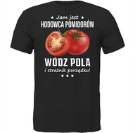 Koszulki męskie - KOSZULKA JAM JEST POMIDORY WÓDZ PREZENT MIŁOŚNIK - miniaturka - grafika 1