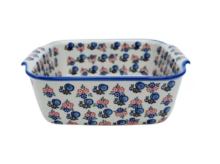 Ceramiczne naczynie kwadratowe duże Ceramika Bolesławiec - Brytfanny - miniaturka - grafika 1