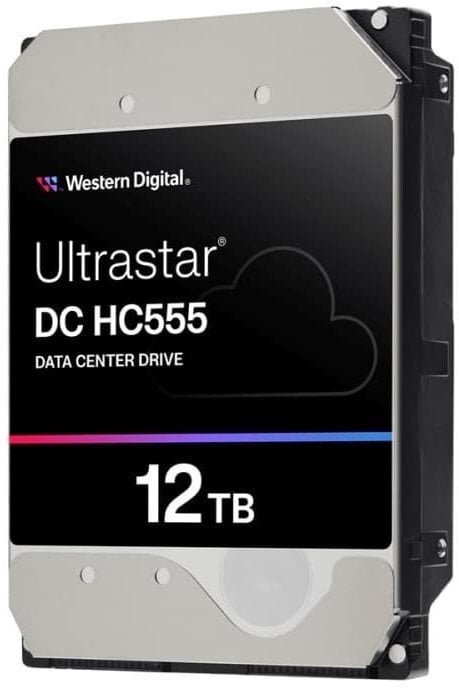 WD Ultrastar DC HC555 - Festplatte - Datencenter - 12 TB - intern - 3.5