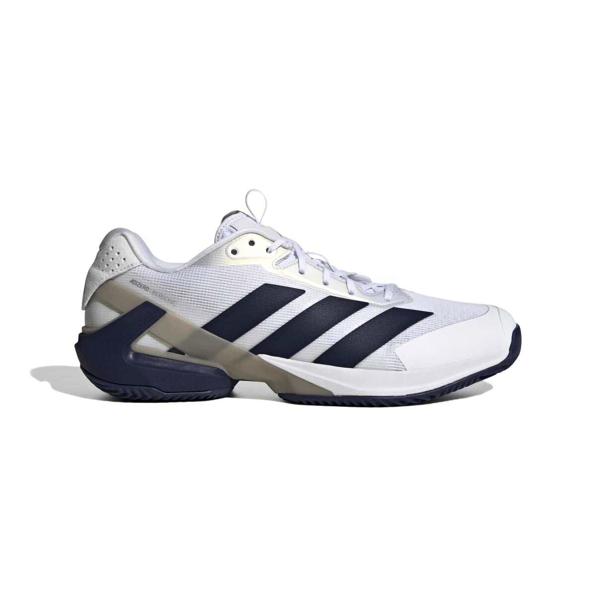 Męskie buty tenisowe adidas Adizero Ubersonic 5 Clay Tennis Shoes Ftwr White EUR 47 1/3